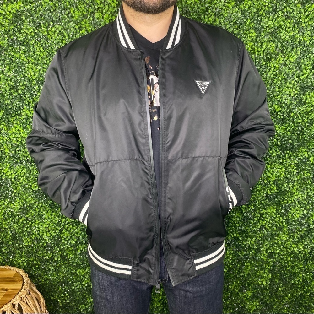 Guess bomber/varsity jacket
